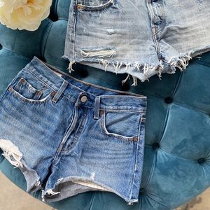 Levi’s 501 denim shorts